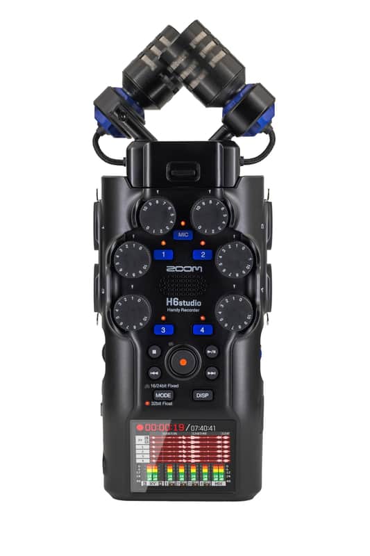 Zoom H6studio 8-Track 32-Bit Float Handy Recorder image 1