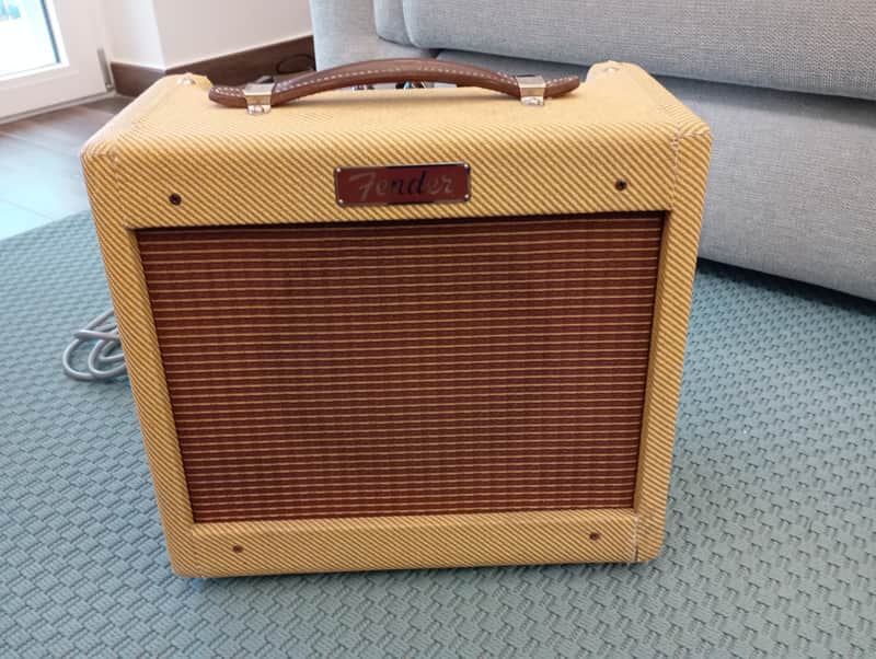 Fender Bronco Amp 90's solid state Tweed image 1