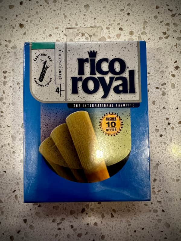 Rico Royal Reeds Baritone Sax 10-Pack 4.0 image 1