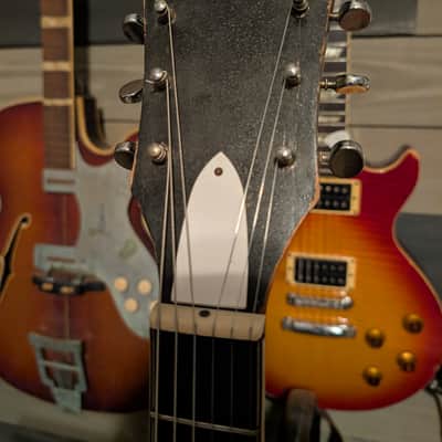 Harmony H7208 Roy Smeck Electric Guitar Vintage 1960 Natural image 9