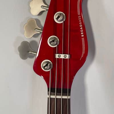 Yamaha BBPH Peter Hook Signature Super Limited Edition BB Bass, Red w/Gig Bag image 5