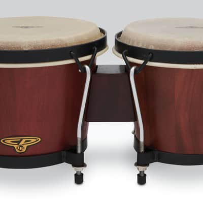 Latin Percussion LP CP Trad 6" -7" Bongo Oak Dark Wood Black (CP221-DW) image 3