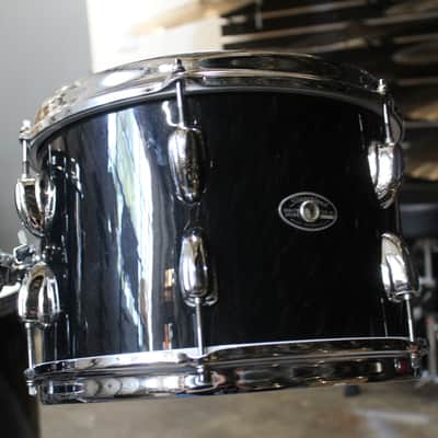 Slingerland 4-Piece Drum Set 12-13-16-22 1970s - Black image 9
