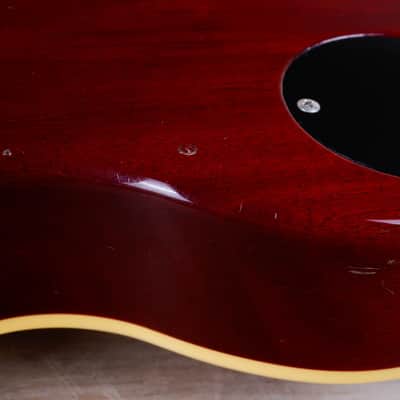 CoolZ ZLS-2/FM MIJ 2007 Cherry Sunburst Flame Top Made in Japan w/ Bag image 17