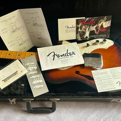 Fender American Vintage '69 Telecaster Thinline Reissue 2-Color Sunburst 2011 image 25