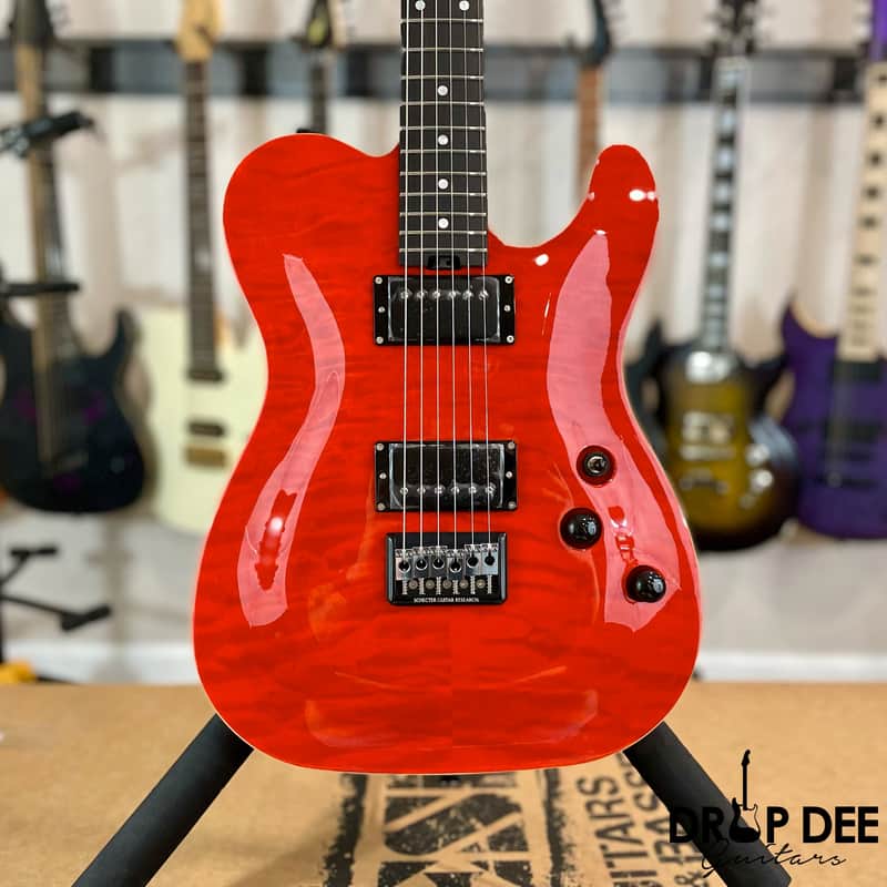 Schecter PT Classic Electric Guitar w/ Case-Inferno image 1
