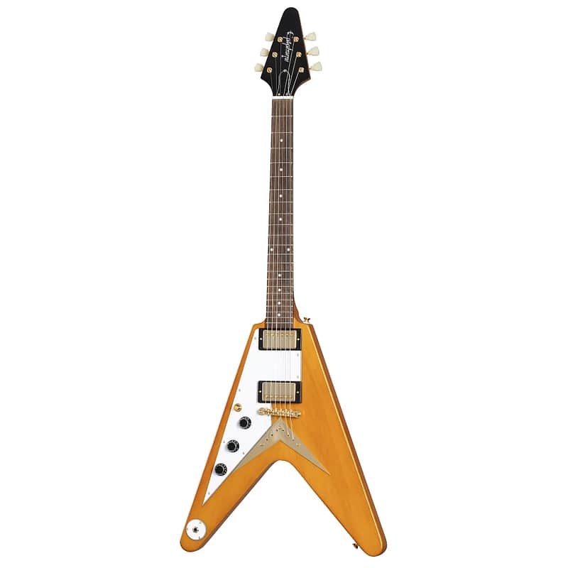 Epiphone Limited Edition '58 Korina Flying V Reissue Left-Handed image 1