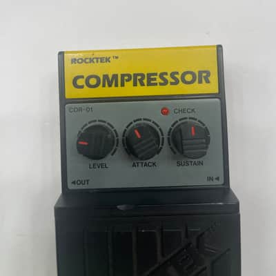 Rocktek COR-01 Compressor Sustainer Vintage Guitar Effect Pedal image 2