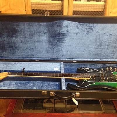 1966 Burns Shadows Bass Greenburst image 13