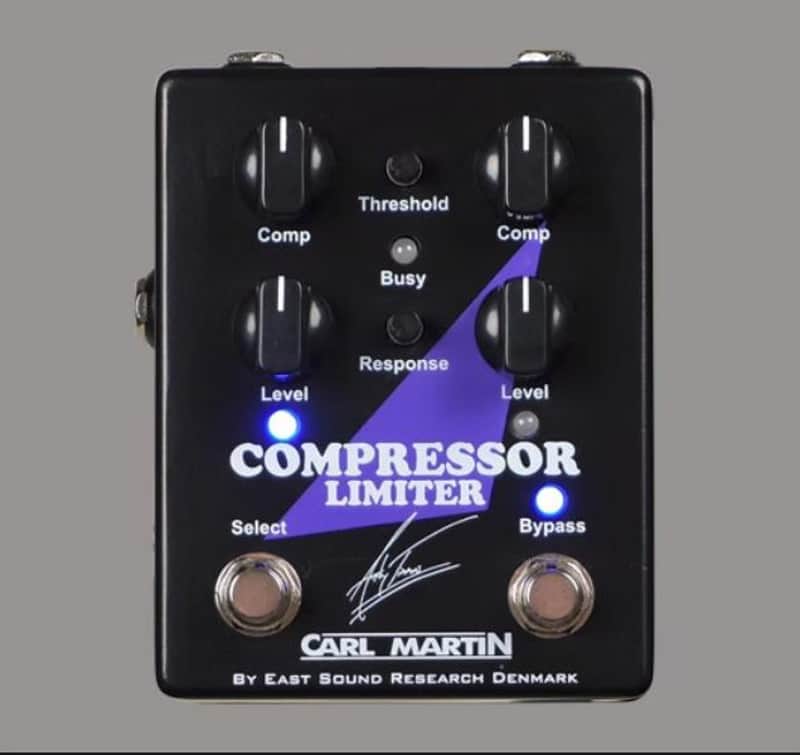 Carl Martin Andy Timmons Signature Compressor/Limiter 2010s - Black image 1