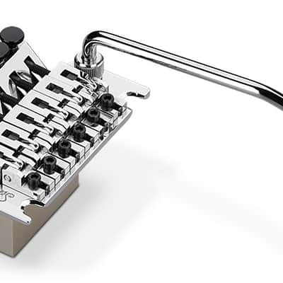 Schaller Germany Lockmeister Floyd Rose Tremolo Bridge Lefty, 42mm R2 Nut Chrome image 1