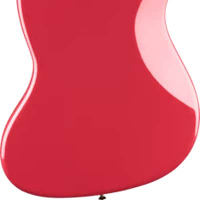 Fender American Professional Classic Jazz Electric Bass. Maple Fingerboard, Faded Dakota Red image 2
