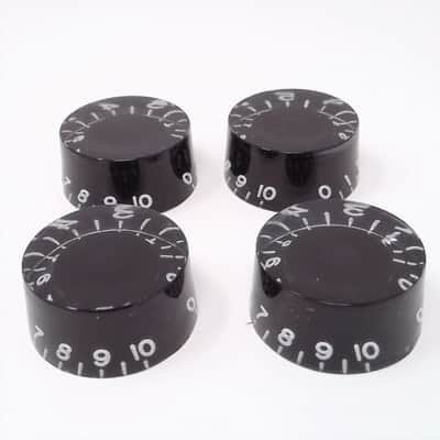 True Custom Shop® Black Embossed Speed Knobs set for Gibson USA Les Paul SG image 3