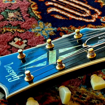 Rock Star owned 1956 Gibson Les Paul Custom Black Beauty Alnico-V image 11