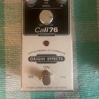 Origin Effects Cali76 Compact Compressor 2010s - Silver/Black image 1