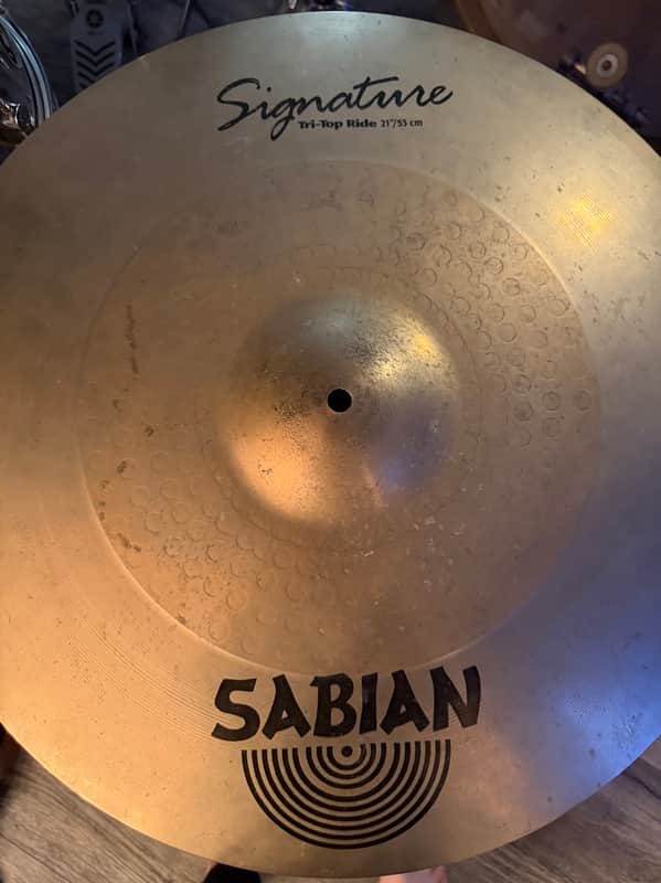 Sabian 21" Signature Rod Morgenstein Tri-Top Ride Cymbal 2002 - 2007 - Natural image 1