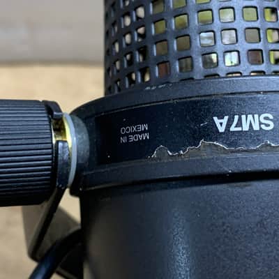 SHURE SM7A MICROPHONE- VINTAGE! RARE!! AWESOME SOUND! MAKE OFFER! image 12