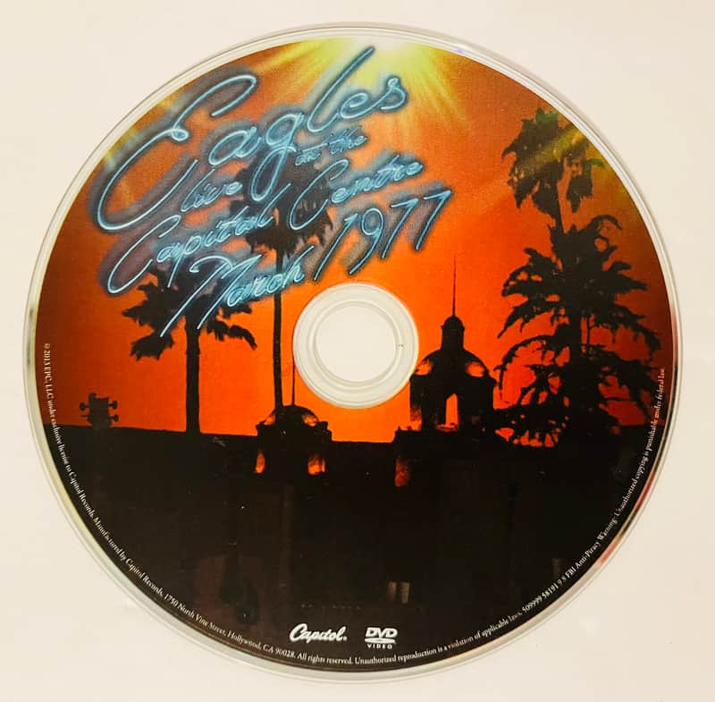 ✨️レア中古DVD✨️#EAGLES KING DOME SEATTLE1976 The Eagles Rare Hotel California Tour Live At The Capital Centre