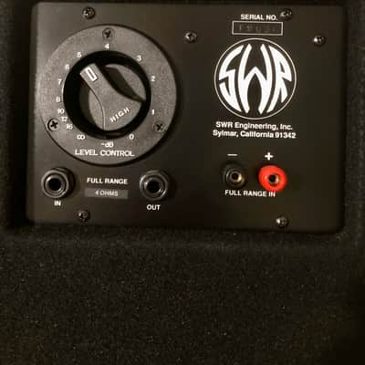 SWR Triad I 3-Way Bass Speaker Cabinet - Original PAS Speakers - 400W RMS @ 4 Ohm 1990 Pre-Fender image 10