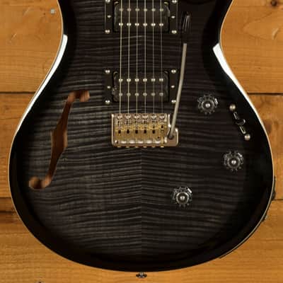 PRS SE Custom | Custom 24 Semi-Hollow Piezo - Charcoal image 3