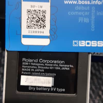 Boss BP-1W Booster / Preamp Waza Craft FEB 2025 w BOX image 2