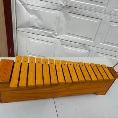 Sonor TAKX100 Palisono Tenor Xylophone 1992 - Rosewood/Pinewood Reso Box image 5