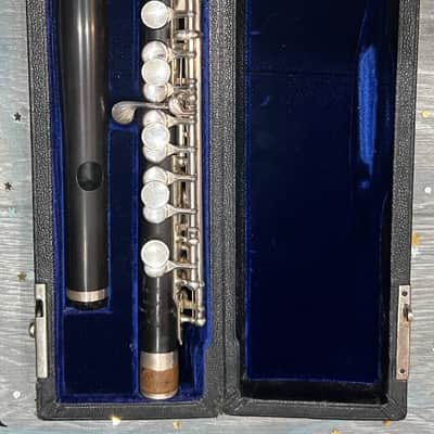 Verne Q. Powell Custom Grenadilla Piccolo 1974 - Grenadilla wood image 11