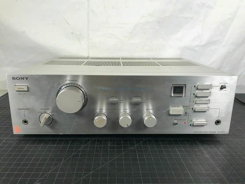 Sony Receiver Model TA-AX500 Stereo Integrated Amplifier Audio