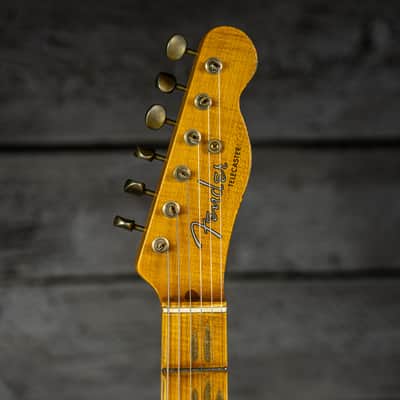 Fender Custom Shop F24 LTD Blackguard Telecaster Relic -  Faded Nocaster Blonde image 12