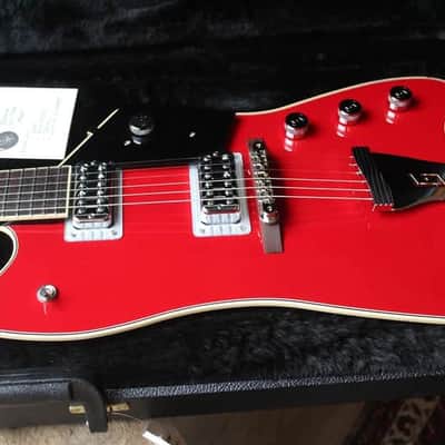 GRETSCH "G6199 Billy-Bo Jupiter Thunderbird Firebird Red" HARDCASE, PAPERS image 11