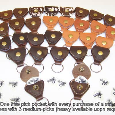 Gecko Leather Works Handmade Guitar/Bass Strap image 4