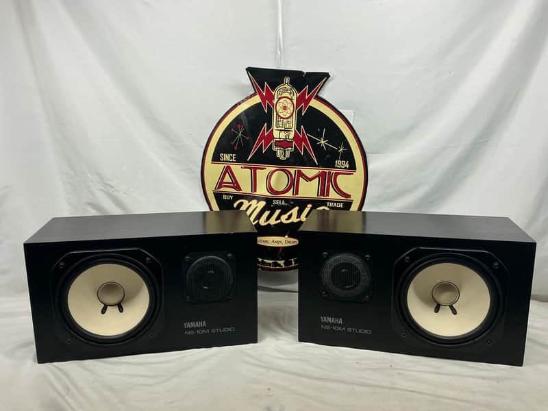 Yamaha NS-10M Studio (Pair) 1980s - Black image 1