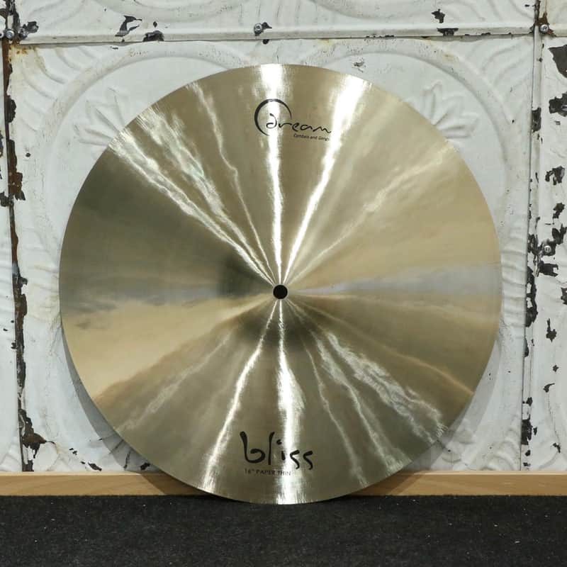Dream Bliss Paper Thin Crash Cymbal 16in (910g) image 1