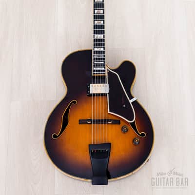 1983 Ibanez JP20 Joe Pass Signature Archtop Electric Guitar Sunburst w/ Super 58 & Case, Japan Fujigen image 2