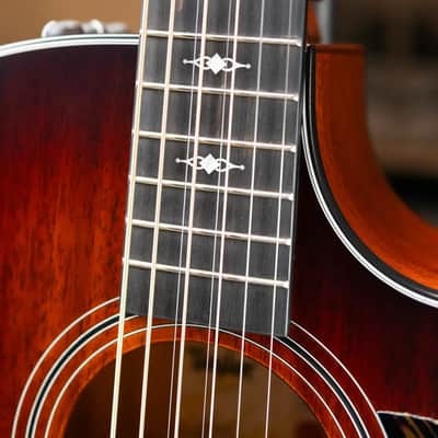 Taylor 324ce Baritone-8 LTD Grand Auditorium Acoustic/Electric Guitar with Hardshell Case image 10