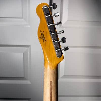 Fender 2012 Custom Shop '50s Reissue Telecaster Relic - Arctic White image 4