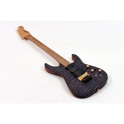 Jackson USA Signature Phil Collen PC1 Electric Guitar Regular Satin Transparent Black image 1