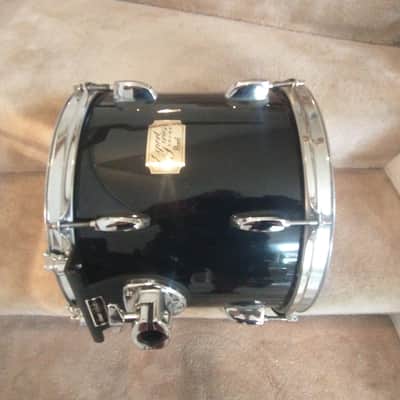 Pearl Export series 13 round x 11 inch rack tom gloss black, ISS mount excellent condition! image 5