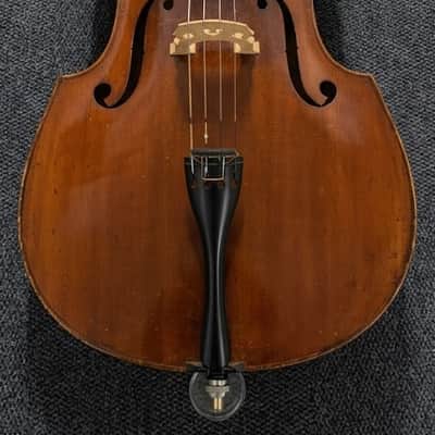 Rubner Double Bass Early 1900's - amber/brown image 5