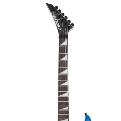 Jackson JS Series Dinky Arch Top JS32 DKA LH - Bright Blue w/ Amaranth FB image 6