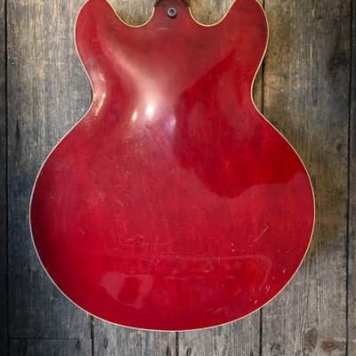 1964 Gibson ES-335 TDC in Cherry finish with hard shell case image 3
