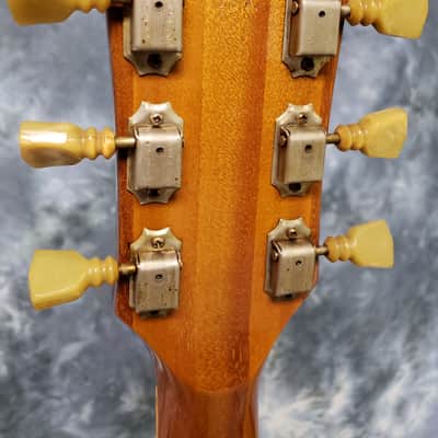 Video Demo 1973 Gibson Les Paul Deluxe Goldtop Mini Humbuckers Original Hard Shell Case image 11