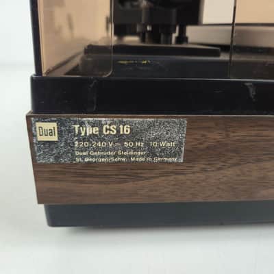 Dual - 1224 - 2-Speed Idler-Drive Turntable - CS 16 Plinth - DMS 200 Cartridge image 11