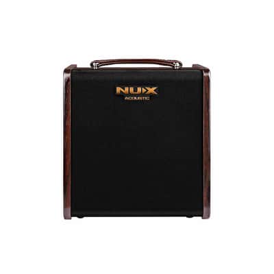 NUX AC-80 Stageman II Charge 80 Watt Rechargeable Battery Powered Acoustic Guitar Amp image 1