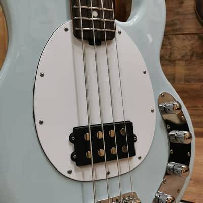 MusicMan StingRay Special 4 H Bass Guitar - Rosewood Fingerboard, Sea Breeze image 8