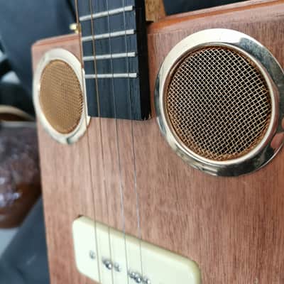 Cigar Box Guitar - handmade P90 slide lap CBG. Great blues instrument image 7