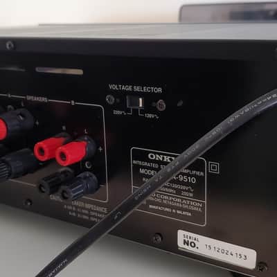 Vintage Stereo Integrated Amplifier Onkyo A-9510 image 7