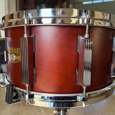 Tama 14 Ply 7x14 Heavy Birch AW3170 18mm MASTERCRAFT Snare Drum - Antique Brown (AB) image 3