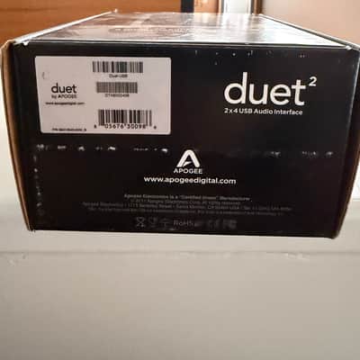 Apogee Duet 2 USB Audio Interface 2011 - 2012 - Black image 5