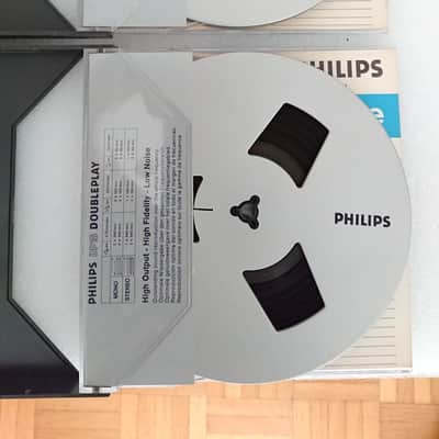 Philips DP 18 7-inch double play audio tape (set of 2 (TWO)) - in original plastic cases image 8